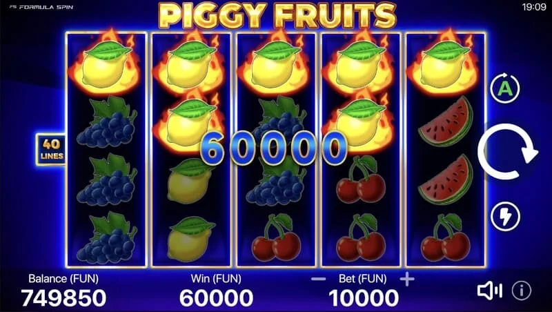 Piggy Fruits - র‍্যান্ডম Wild সহ Piggy Feature থেকে বড় জয়